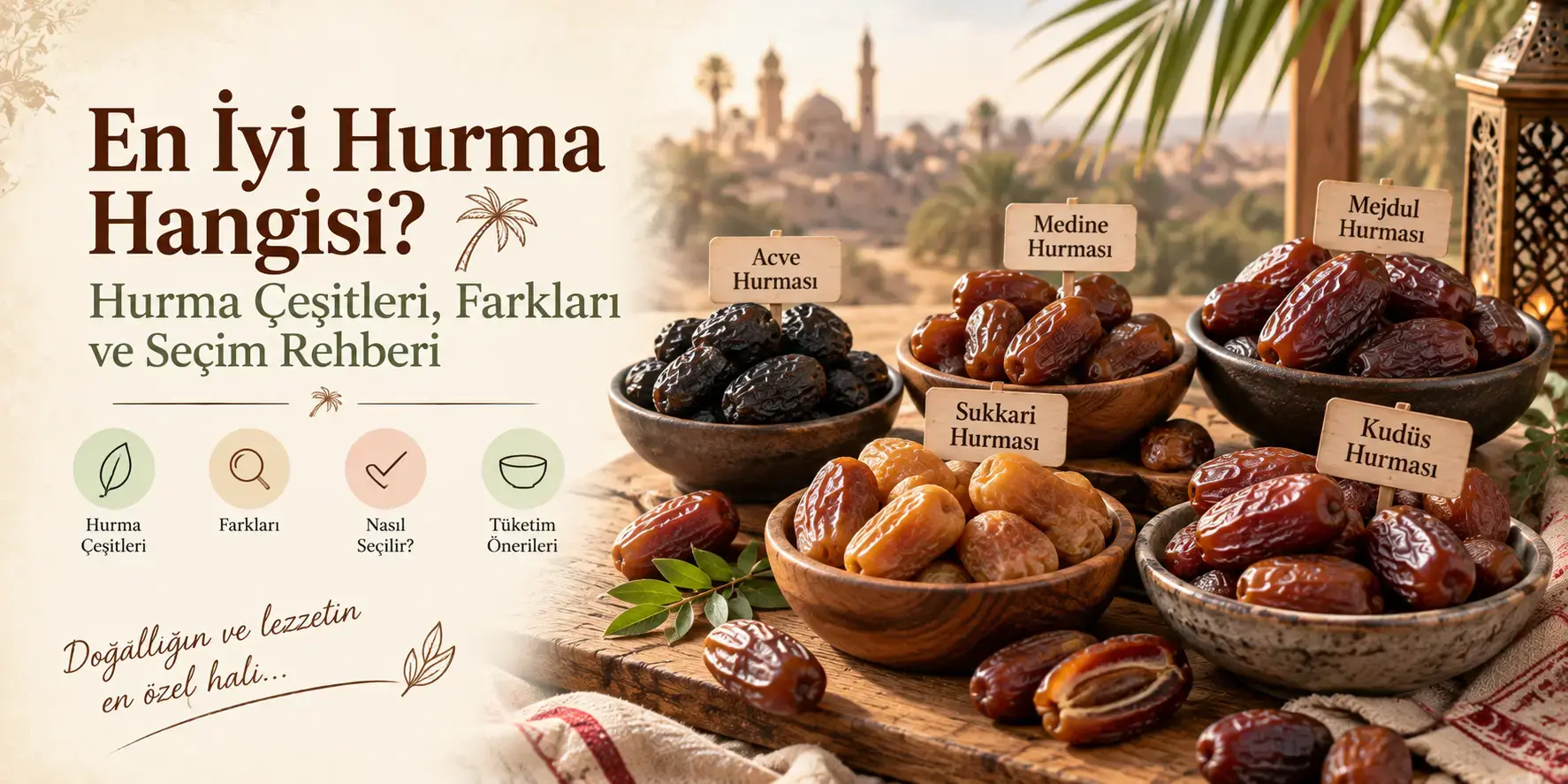 En İyi Hurma Hangisi? Hurma Çeşitleri, Farkları ve Seçim Rehberi
