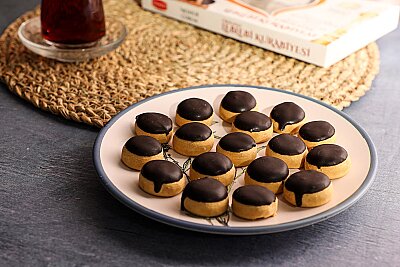 ÇİKOLATA KAPLI LEBLEBİ KURABİYESİ 200 GR. - HALKTAN