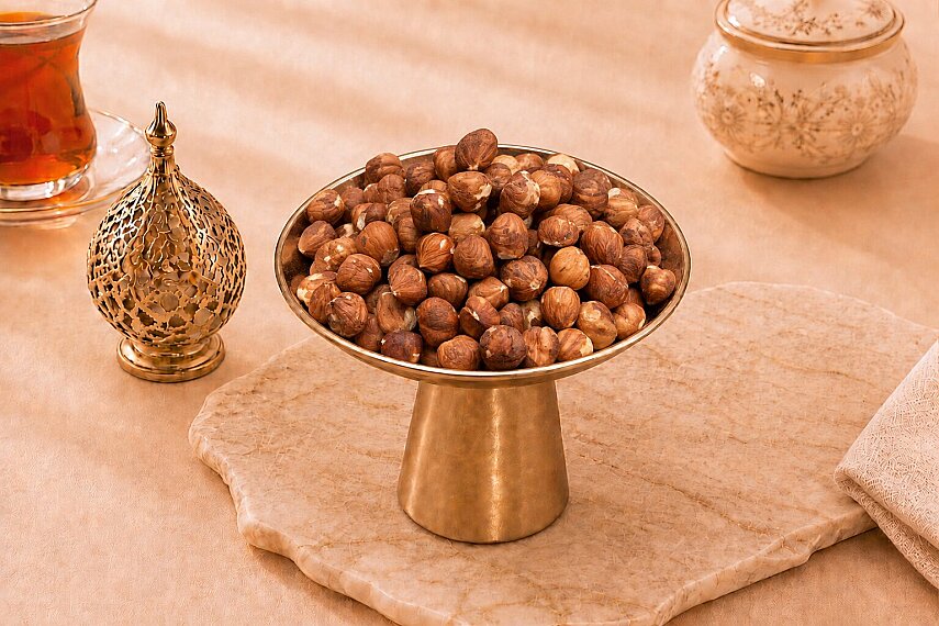 FINDIK İÇİ ÇİĞ 100 GR. - HALKTAN
