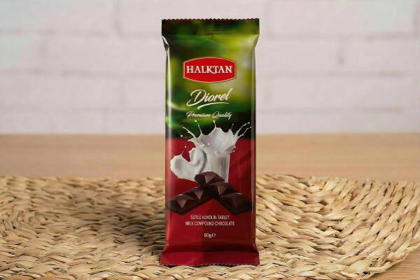 HALKTAN PAKET SÜTLÜ ÇİKOLATA 80 GR. - 1