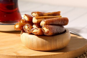 Parmak Pestil Tatlısı Cevizli 1 Kg. - HALKTAN