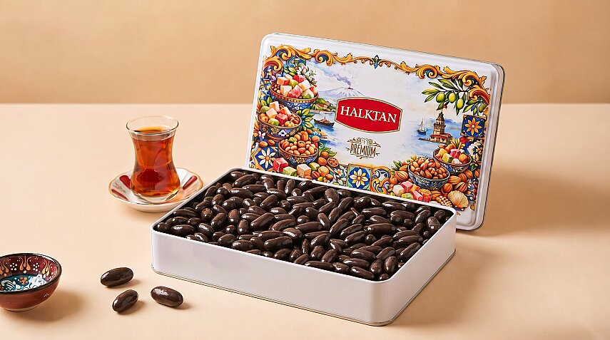 PREMİUM PORTAKALLI DRAJE KUTUSU 1500 GR. - HALKTAN