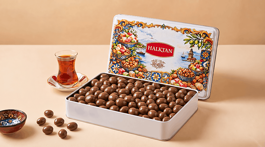 PREMİUM SÜTLÜ BİSKÜVİLİ DRAJE KUTUSU 1500 GR. - 1